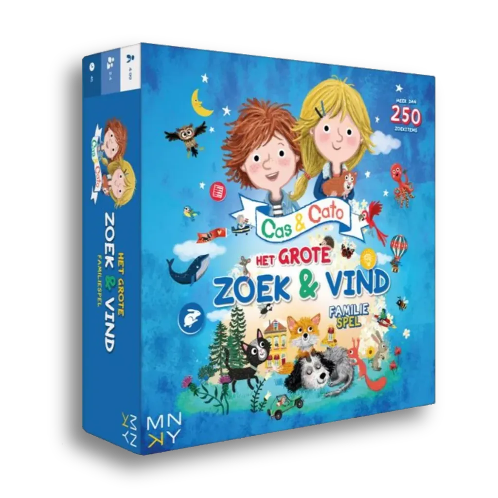 Cas en Cato - Het grote zoek en vind familiespel