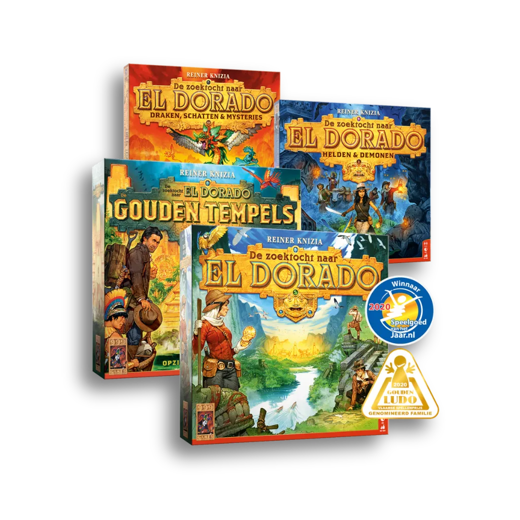 De Zoektocht naar El Dorado: De Grote Bundel (4 in 1)