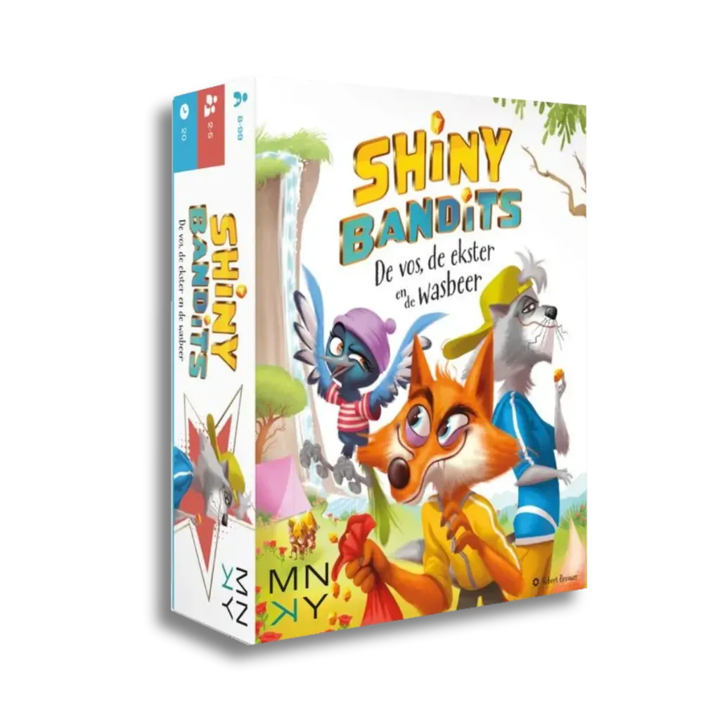 Shiny Bandits : De vos, de ekster en de wasbeer